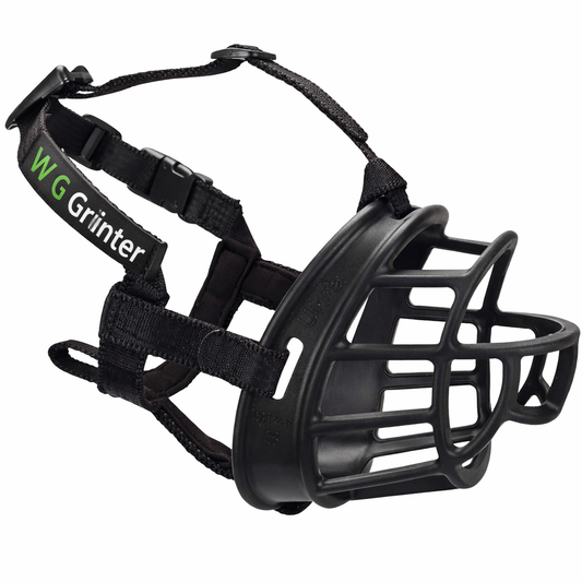 Dog Muzzle Adjustable Breathable Basket