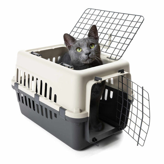 Pet Carrier Box  Portable Dog & Cat Travel Crate